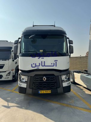 کشنده رنو T460 هشت چرخ باری مدل 2019 بی&zwnj;رنگ