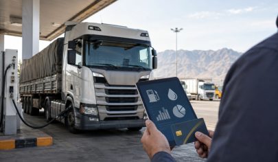 سوخت&zwnj;گیری کامیون در جایگاه و بررسی سهمیه سوخت گازوئیل کامیون با کارت سوخت
